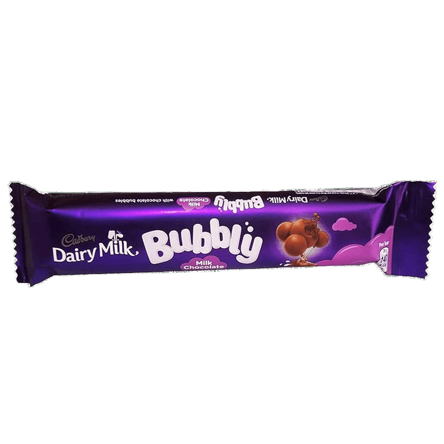 Cadbury Dairy Milk Bubbly Chocolate 20gm
