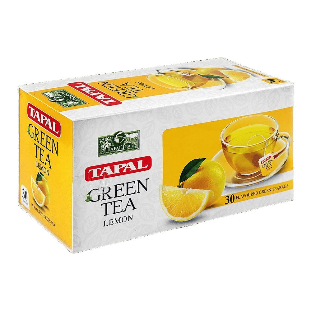 Tapal Lemon Green Tea Bags 30-Pack