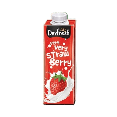 Dayfresh Strawberry Flavored Milk - 225ml Tetra Pack