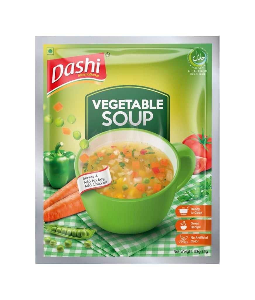 Dashi Chicken Vegetable Soup, 53g