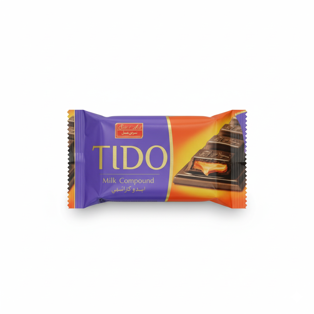 Tido Milk-Compound with Caramel-Filling Chocolate