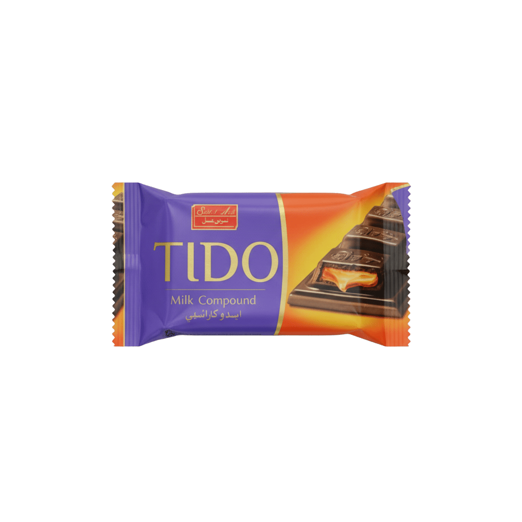 Tido Milk-Compound with Caramel-Filling Chocolate