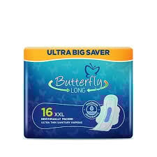 Butterfly Long Ultra-Thin XXL ( 16 Pads )