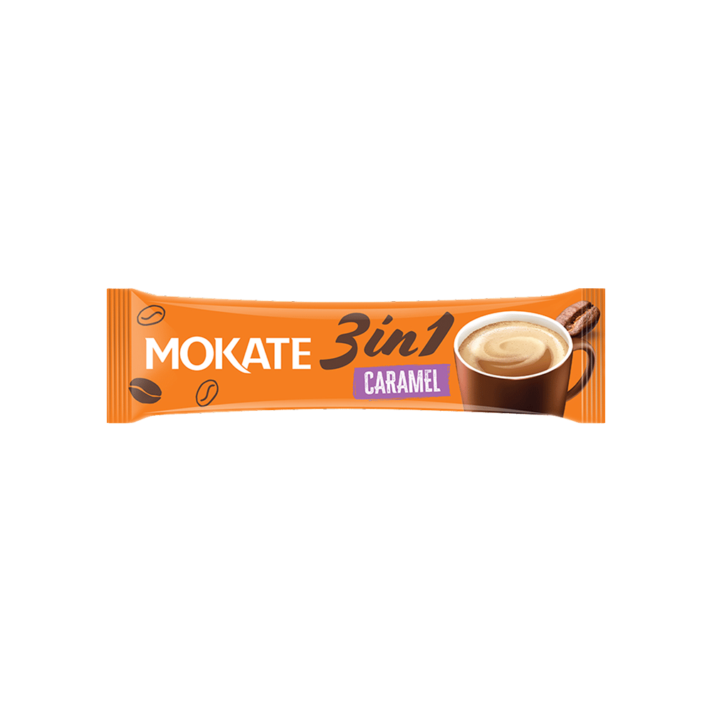 Mokate Caramel Flavor 17g ( Coffee )