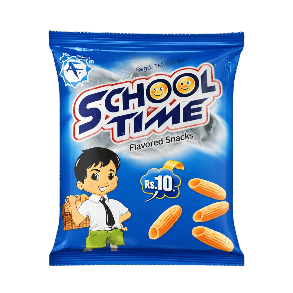 School Time ( Pack of 6, Random Color )