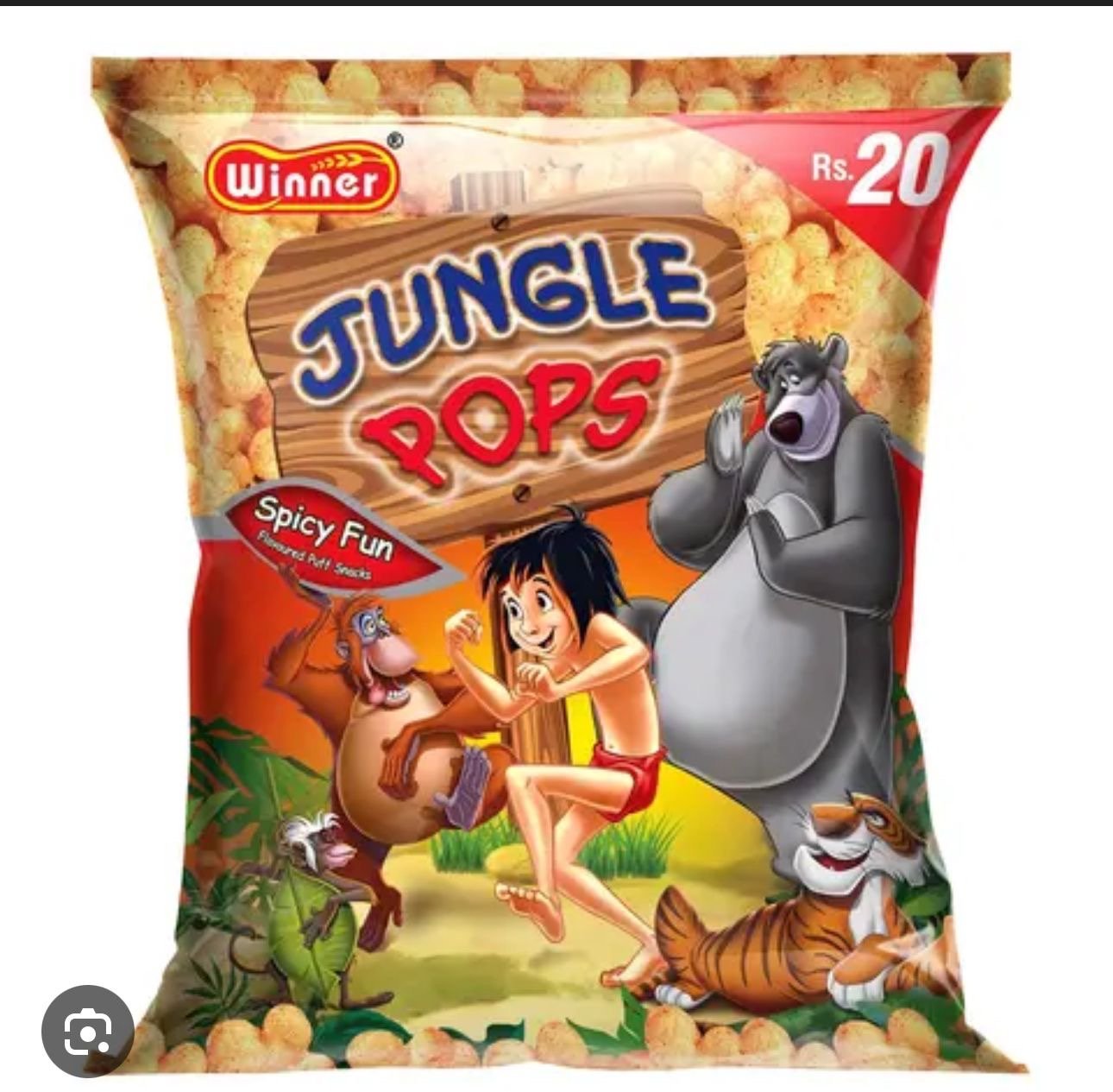 Jungle Pops Spicy fun (6 packs) 