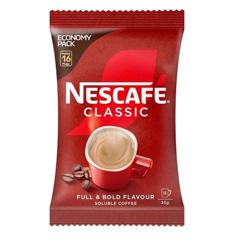 Nescafe Coffee Classic Flavor 25gm ( Economy Pack, Pouch )
