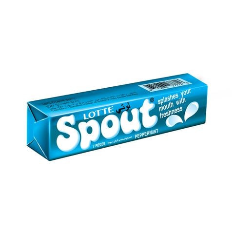 Spout BubbleGum - Peppermint Flavor Strip ( Blue )