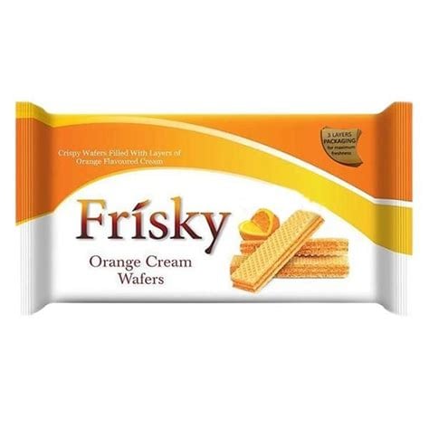Inovative Frisky Orange Cream Wafer