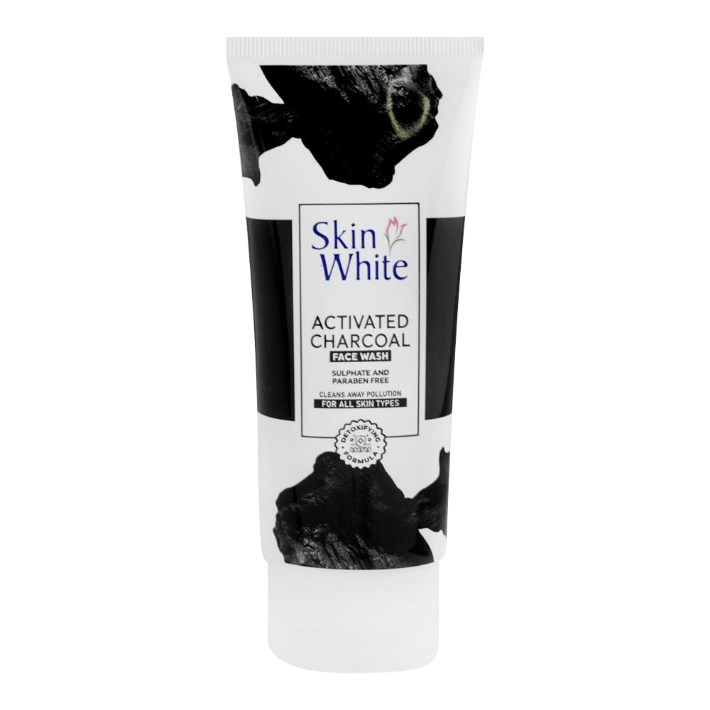 Skin White Face Wash Activated Charcoal 100ml