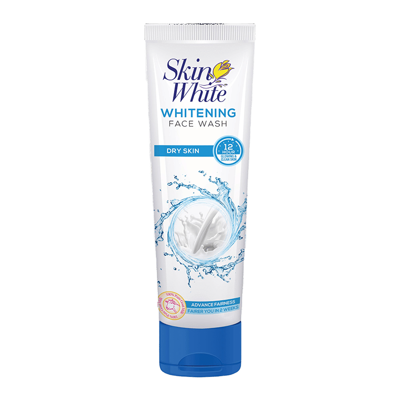 Skin White Whitening Face Wash Dry Skin 100ml