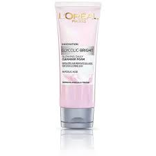 L'Oreal Paris Glycolic Bright Cleansing Foam 100ml