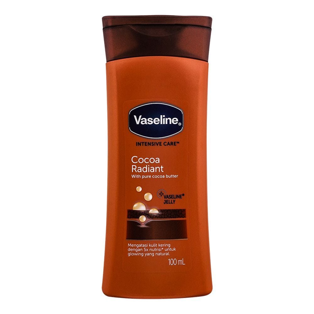 Vaseline Total Moisture Cocoa-Radiant Body Lotion 100ml (Indo)