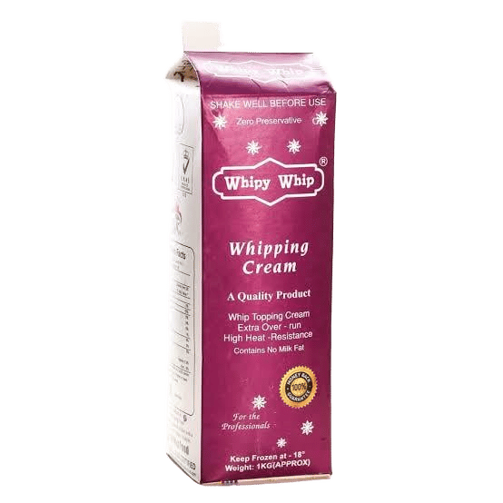 Whipy whip whipping cream 1KG