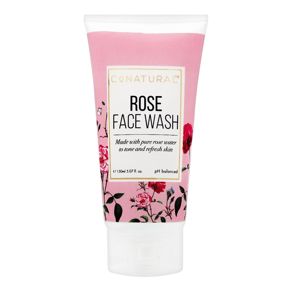 CoNatural Rose Face Wash, 150ml