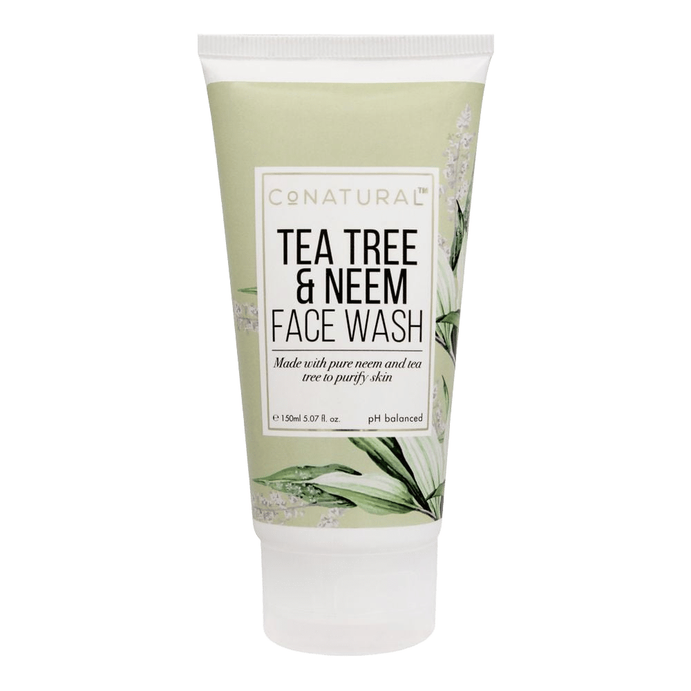 CoNatural Tea Tree & Neem Face Wash, 150ml