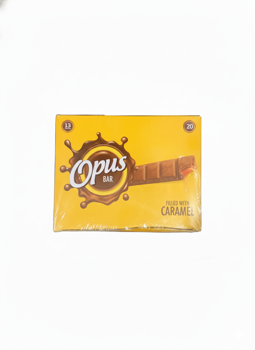 Giggly | Opus Chocolate Bar With Caramel – 15 PACKS