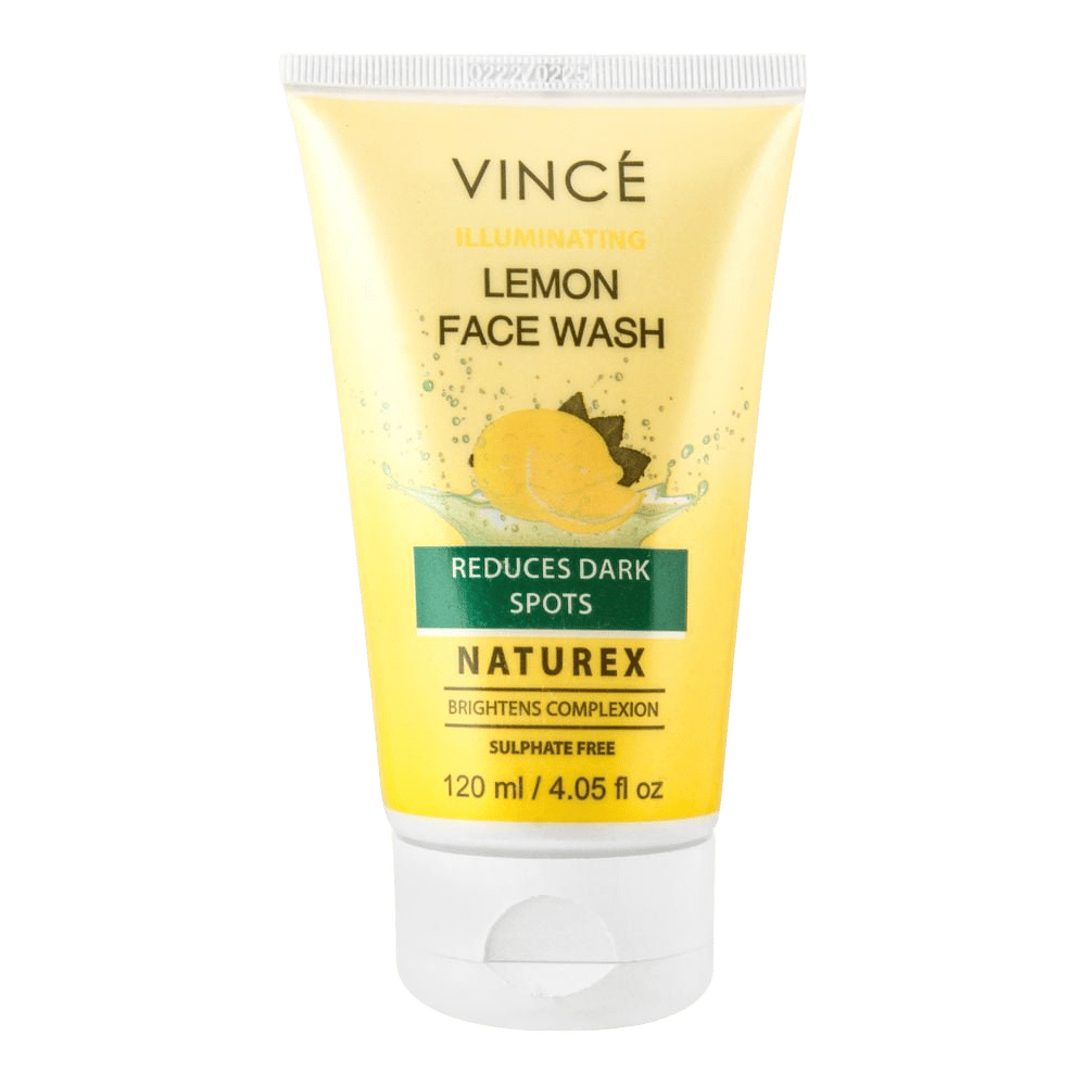 Vince Naturex Illuminating Lemon Face Wash, 120ml