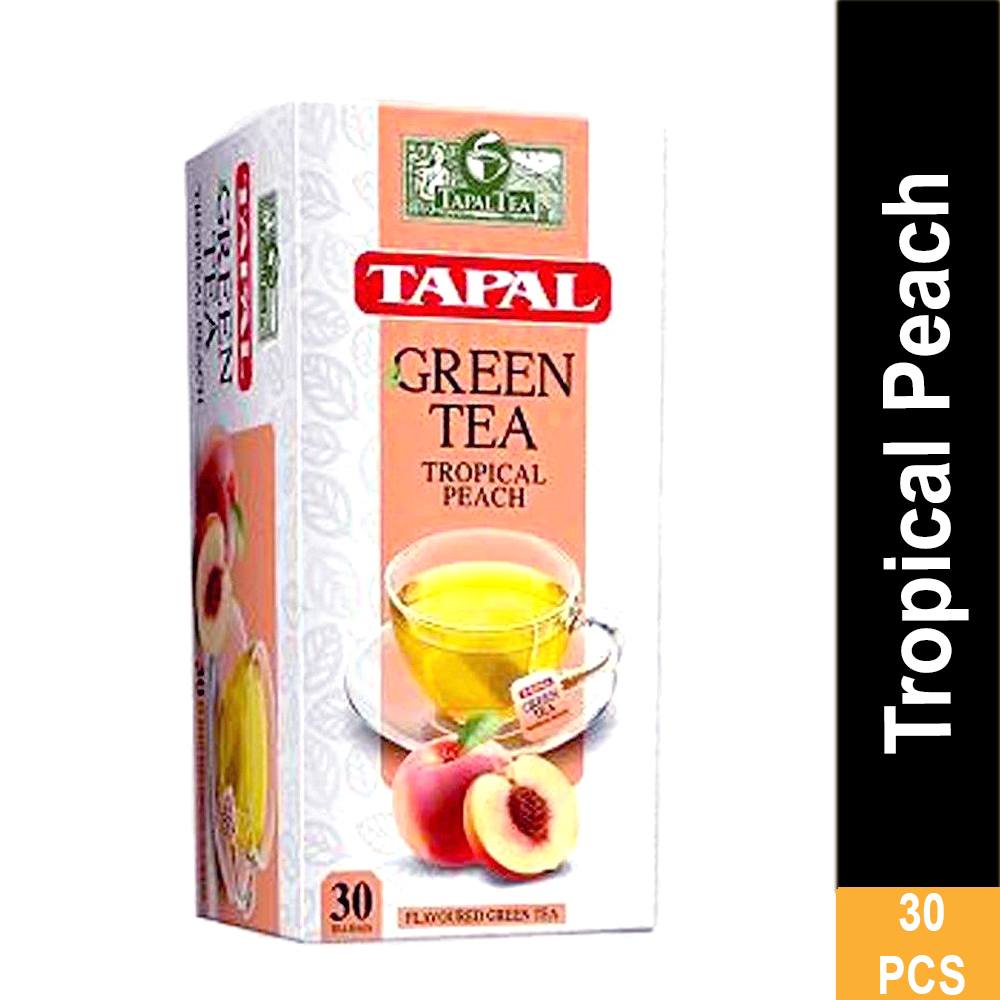 Tapal peach Green Tea Bags 30-Pack