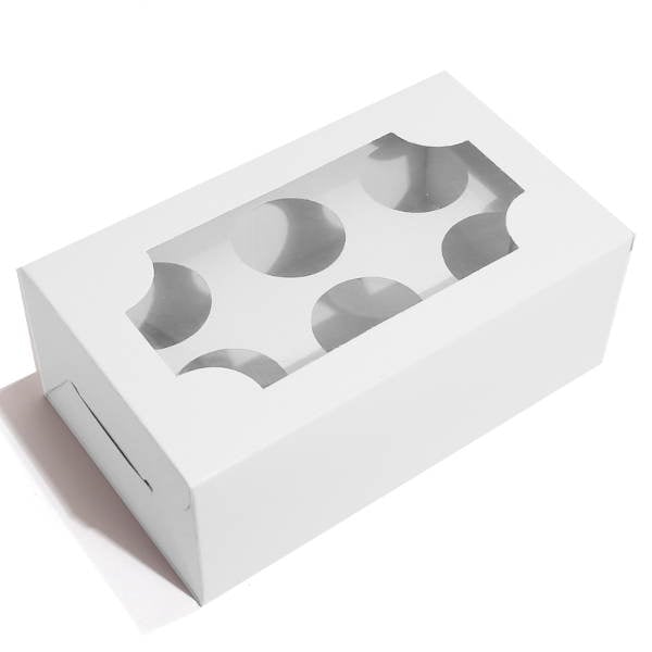Cupcake Box 6 Cavity
