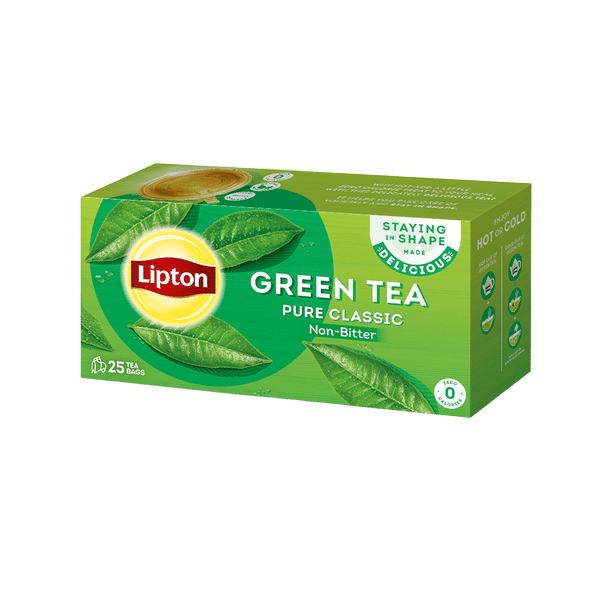 Lipton Green Tea Pure Classic Tea Bags 25s