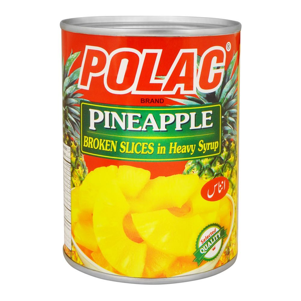 Polac Pineapple Broken Slices In Heavy Syrup, 540g