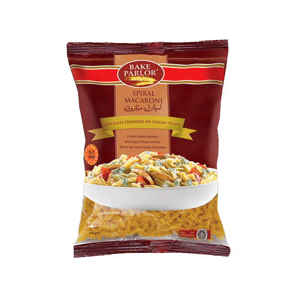 Bake Parlor Spiral Macaroni 400g Pouch
