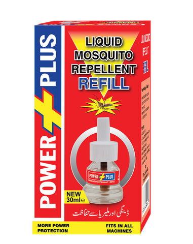 Power Plus. Liquid Mosquito Repellent Refill, 30ml
