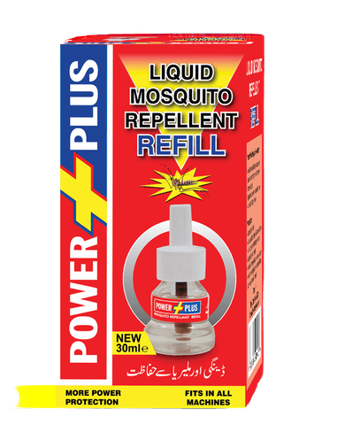 Power Plus. Liquid Mosquito Repellent Refill, 30ml