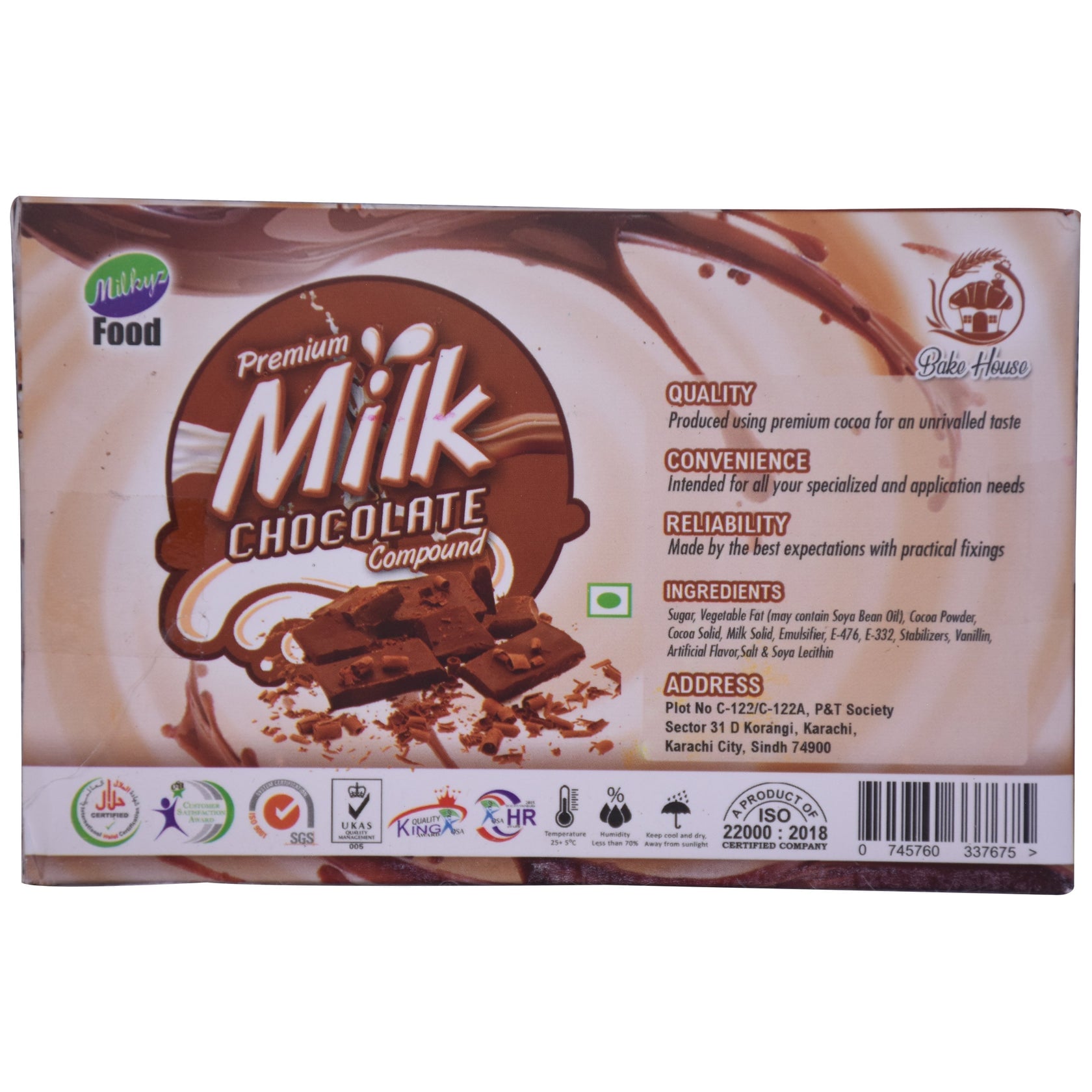 Milkyz Milk Chocolate 250g