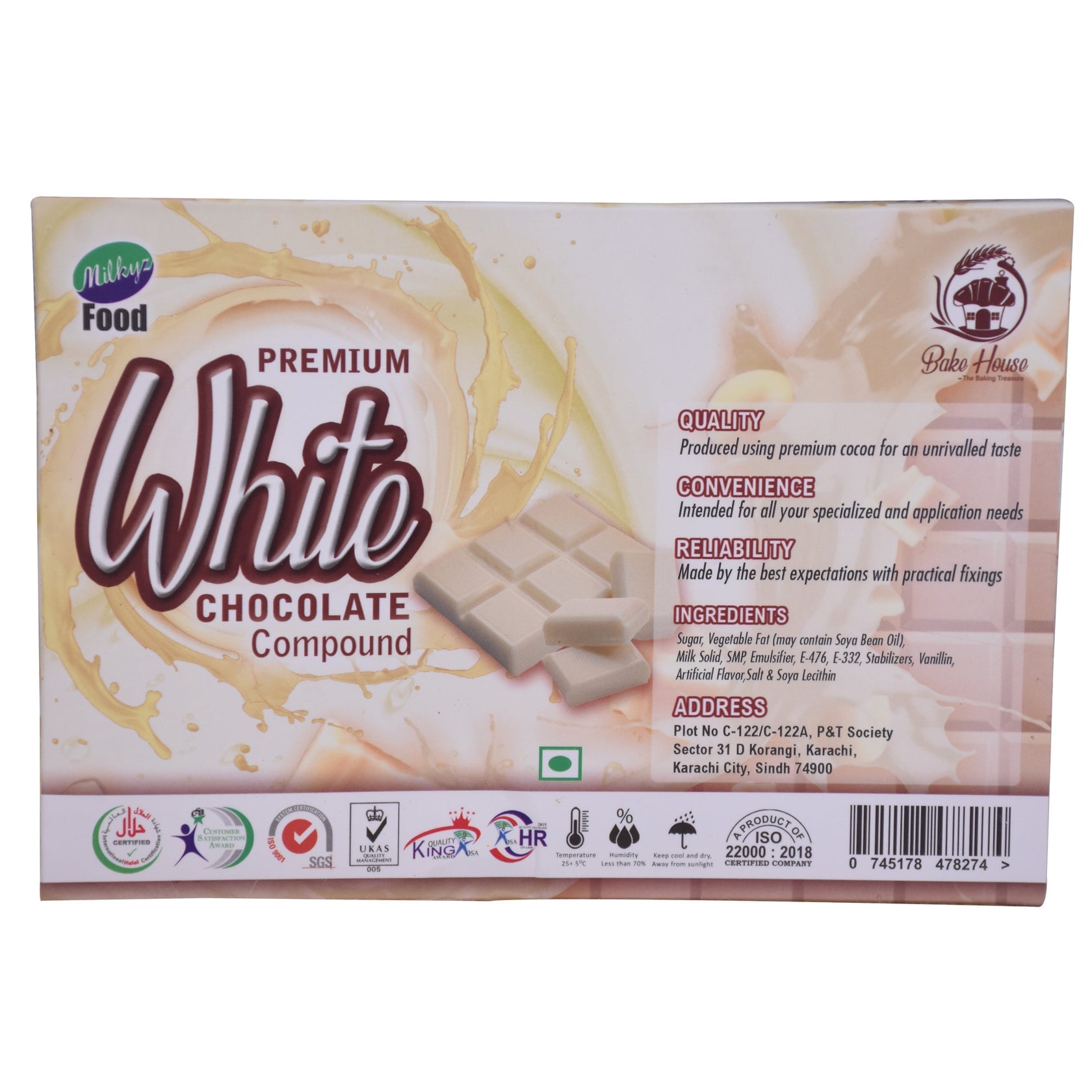 Milkyz White Chocolate 500g