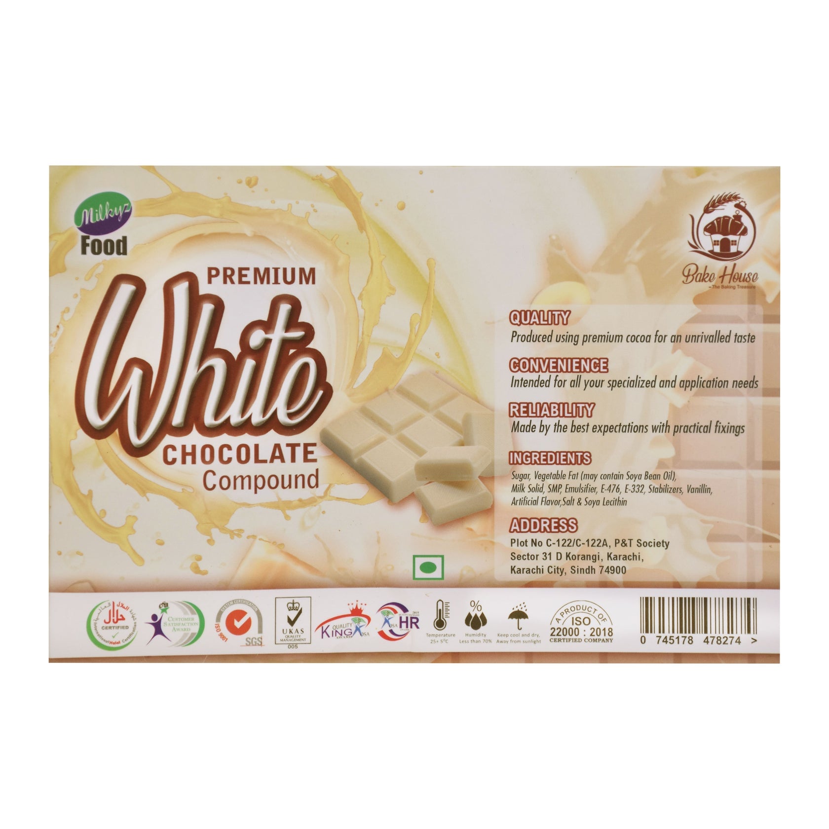 Milkyz White Chocolate 1kg