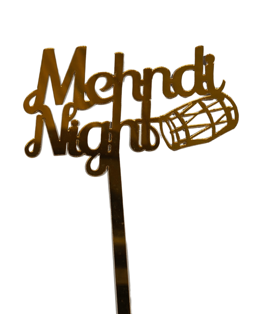 Mehndi Night Cake Topper