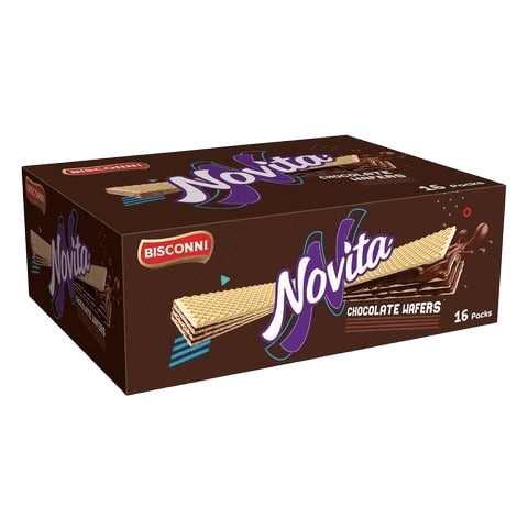 Bisconni Novita Chocolate Wafers 16pcs Box