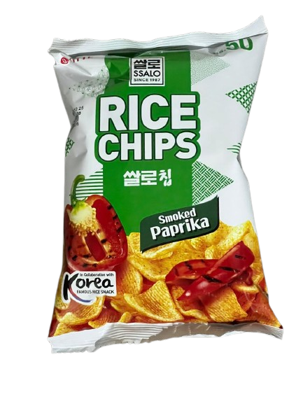 Lotte Rice Chips Smoked Paprika RS 50