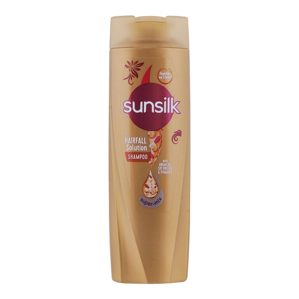 Sunsilk Hair Fall Solution Argan Oil, Soy Protein & Vitamin E Shampoo, 185ml