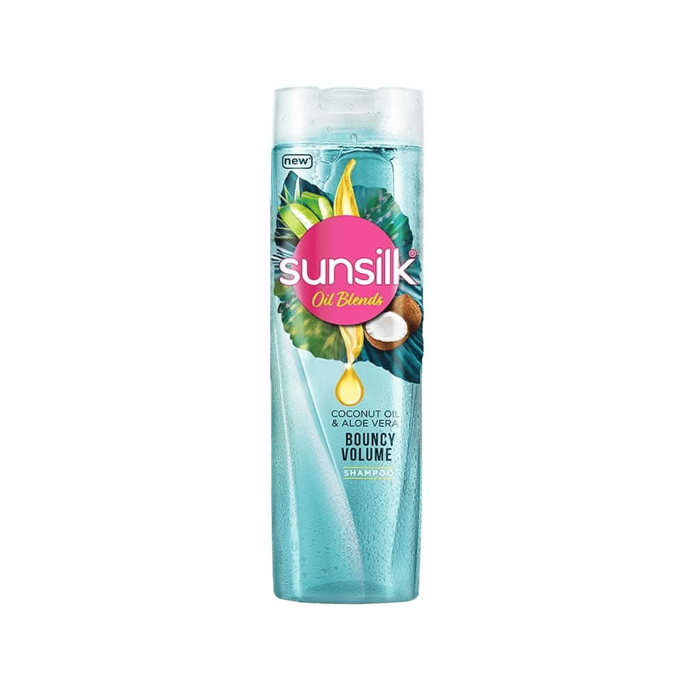 Sunsilk Coconut Oil and Aloe Vera Bouncy Volume Shampoo, 380ml