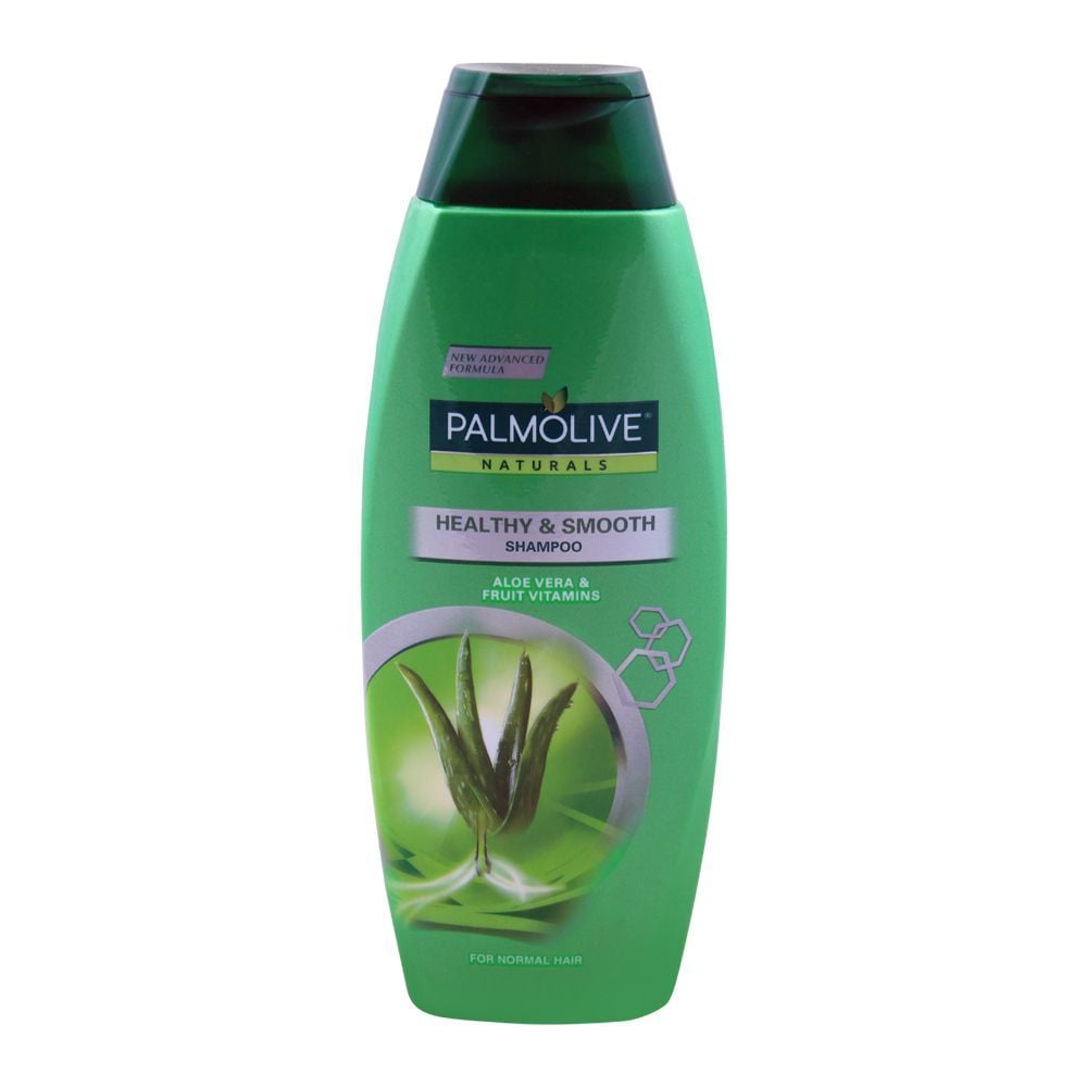 Palmolive Naturals Healthy & Smooth Shampoo, Aloe Vera, Normal Skin, 375ml