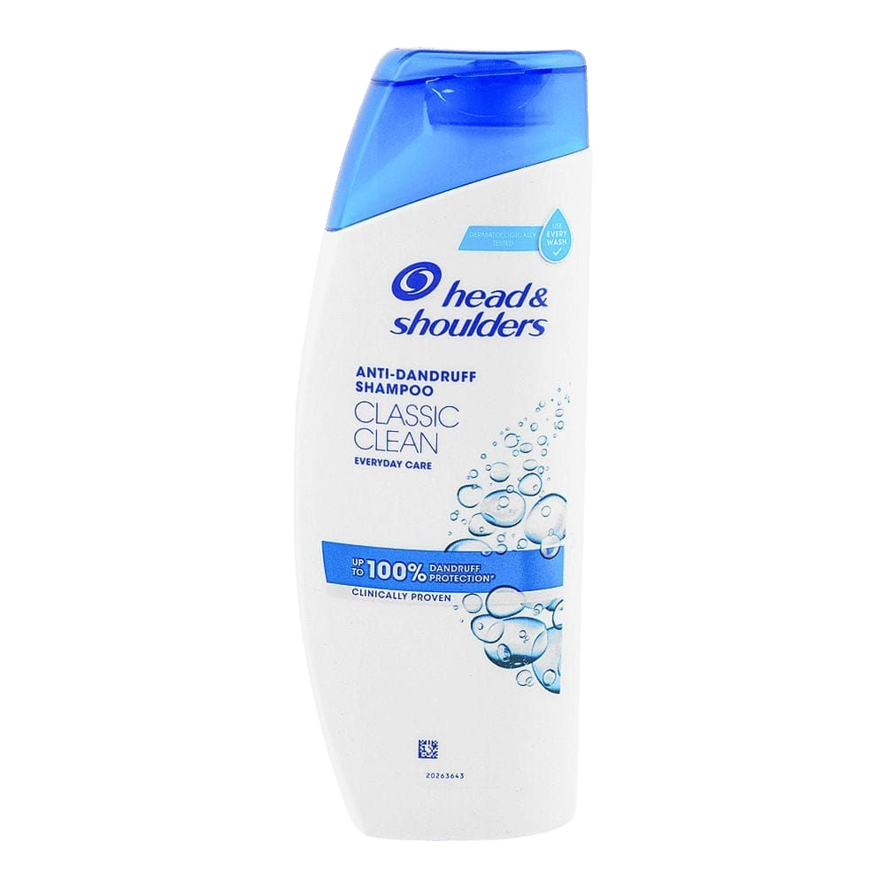 Head & Shoulders Classic Clean Anti-Dandruff Shampoo, For Normal Hair, 185ml