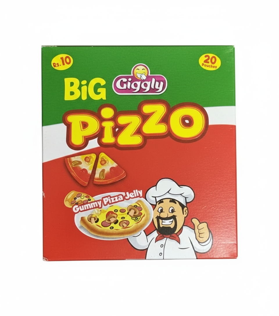 Giggly | Big Pizzo Gummy Jelly – (20-Packs)