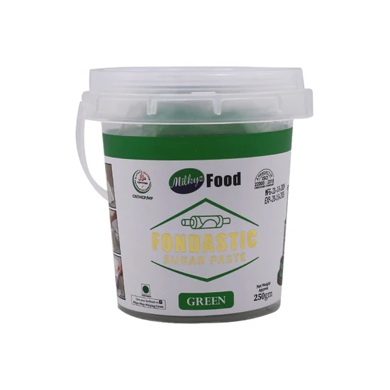 Milkyz Food Fondastic Green Fondant Sugar Paste 250gm