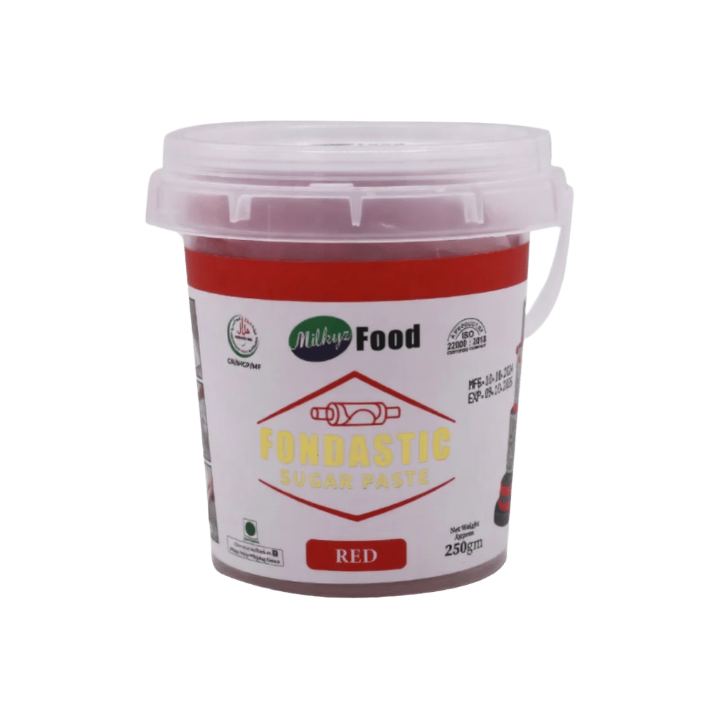 Milkyz Food Fondastic Red Fondant Sugar Paste 250gm