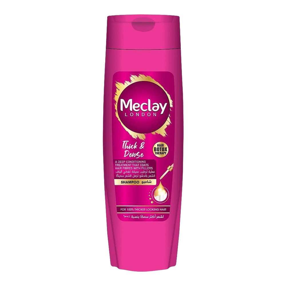 Meclay London Thick & Dense Shampoo, Hair Botox Therapy, 360ml