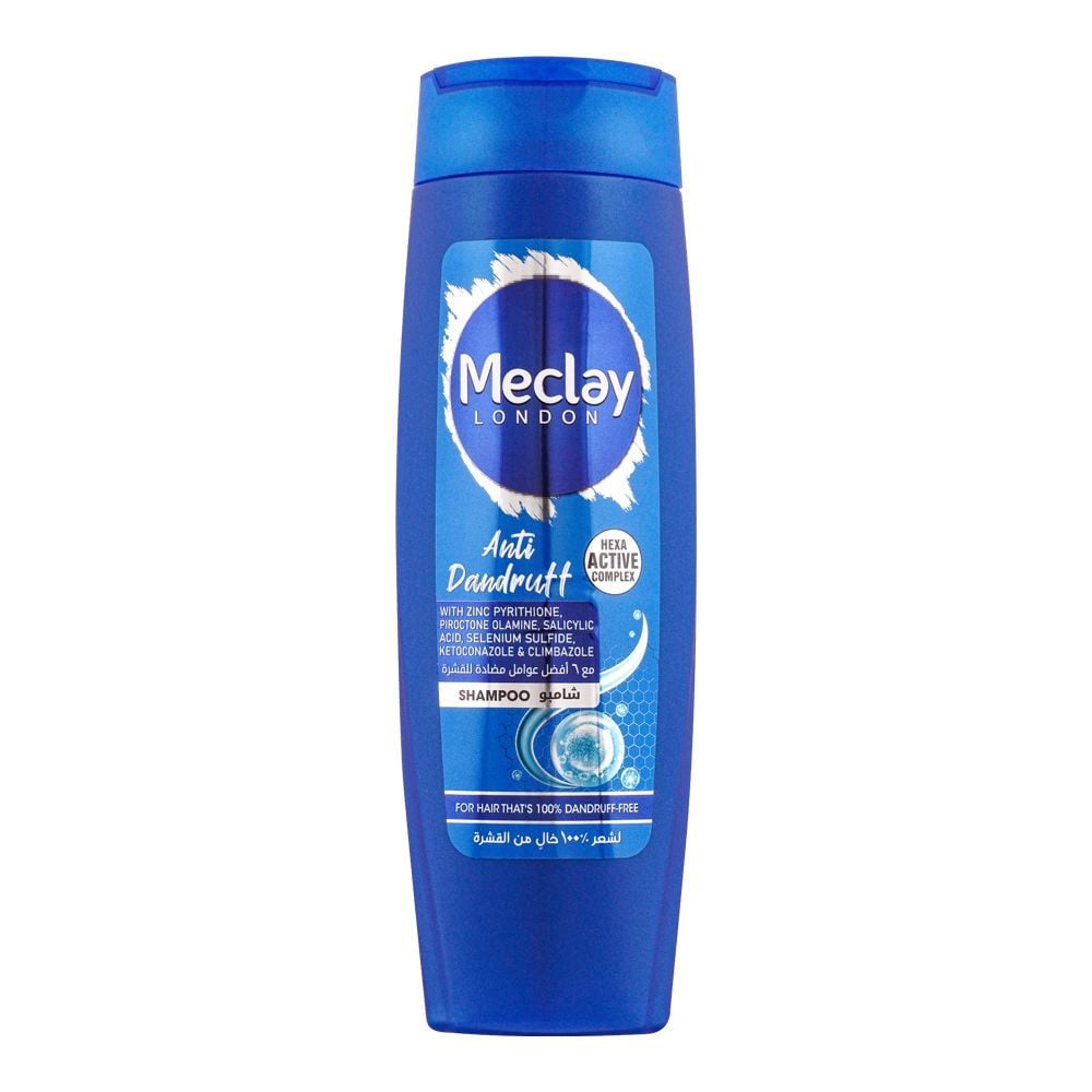 Meclay London Anti Dandruff Hexa Active Complex Shampoo, 185ml