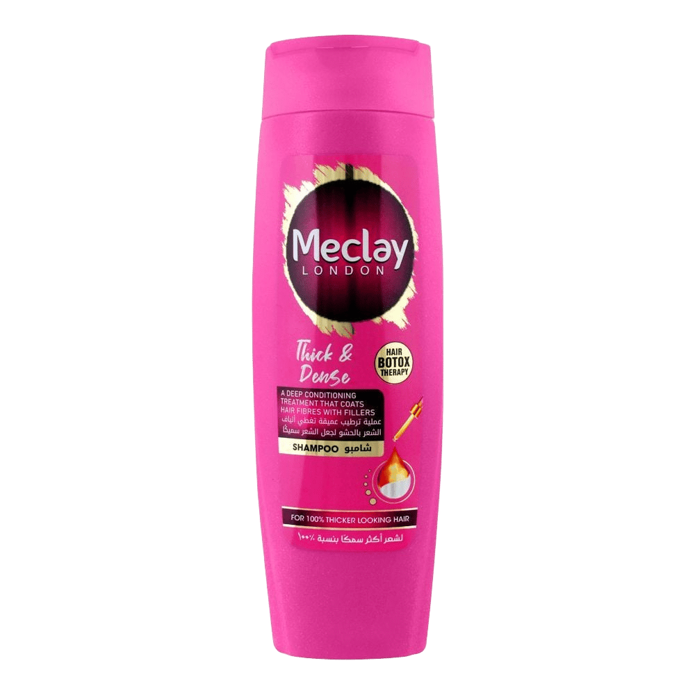 Meclay London Hair Botox Therapy Thick & Dense Shampoo, 185ml