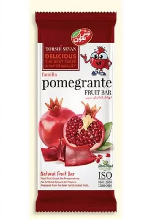 Torshi Sevan Pomegrante Lavashak Fruit Bar
