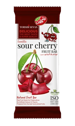 Torshi Sevan Sour Cherry Lavashak Fruit Bar