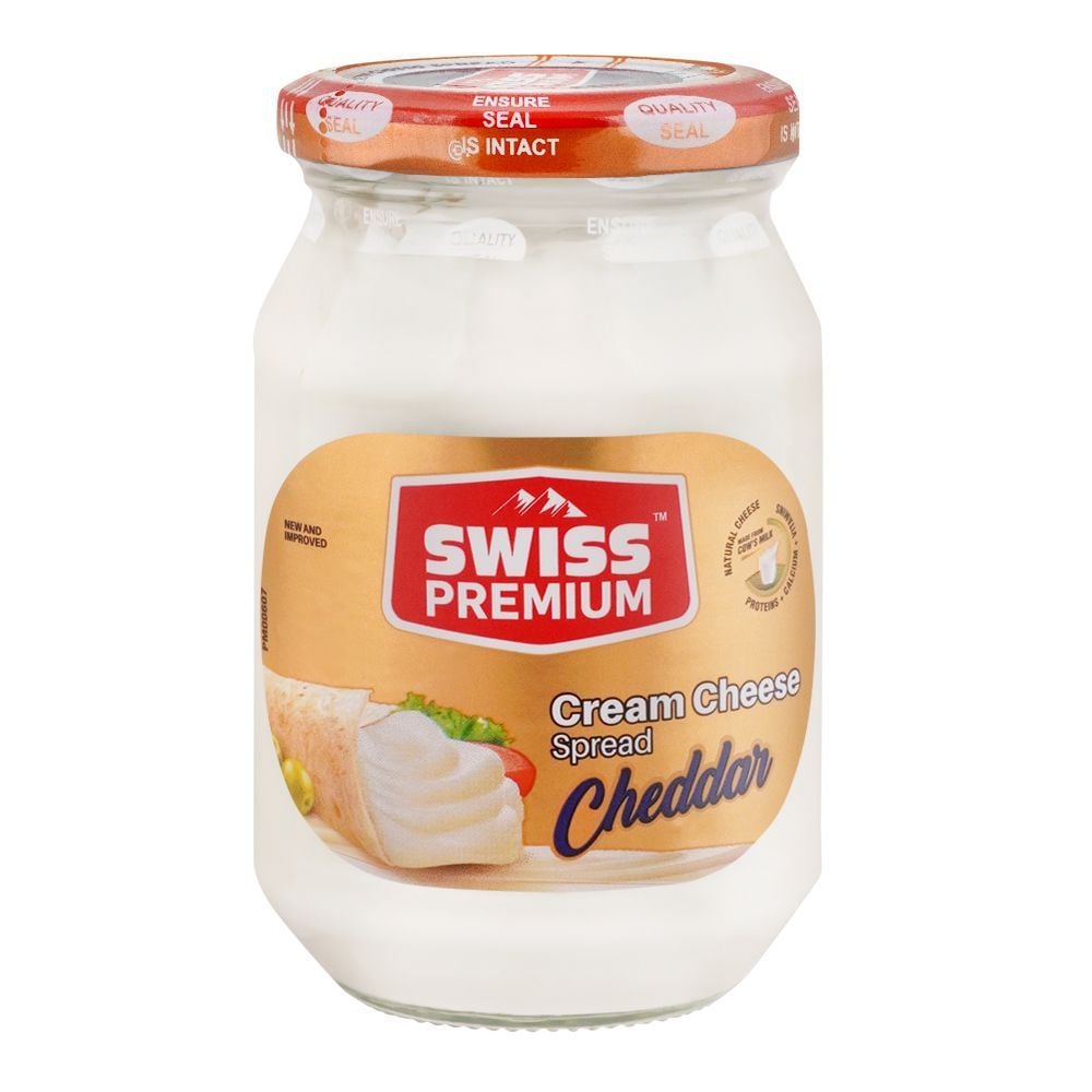 Swiss Premium Cheddar Cream Cheese Spread, 250g