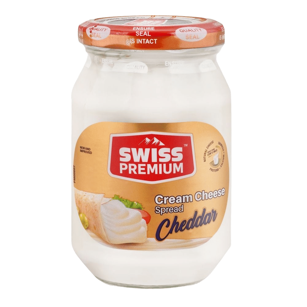 Swiss Premium Cheddar Cream Cheese Spread, 250g