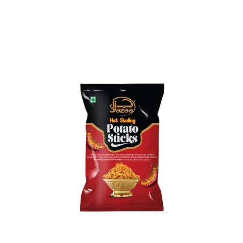 Jazaa Hot Sizzling Potato Sticks, 40g